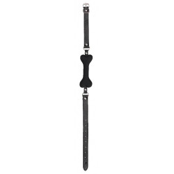 Ouch! Bâillon Os Silicone Noir
